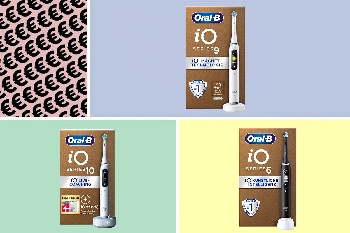 Elektrische Zahnbürsten bei Amazon: Saubere Rabatte auf Oral-B